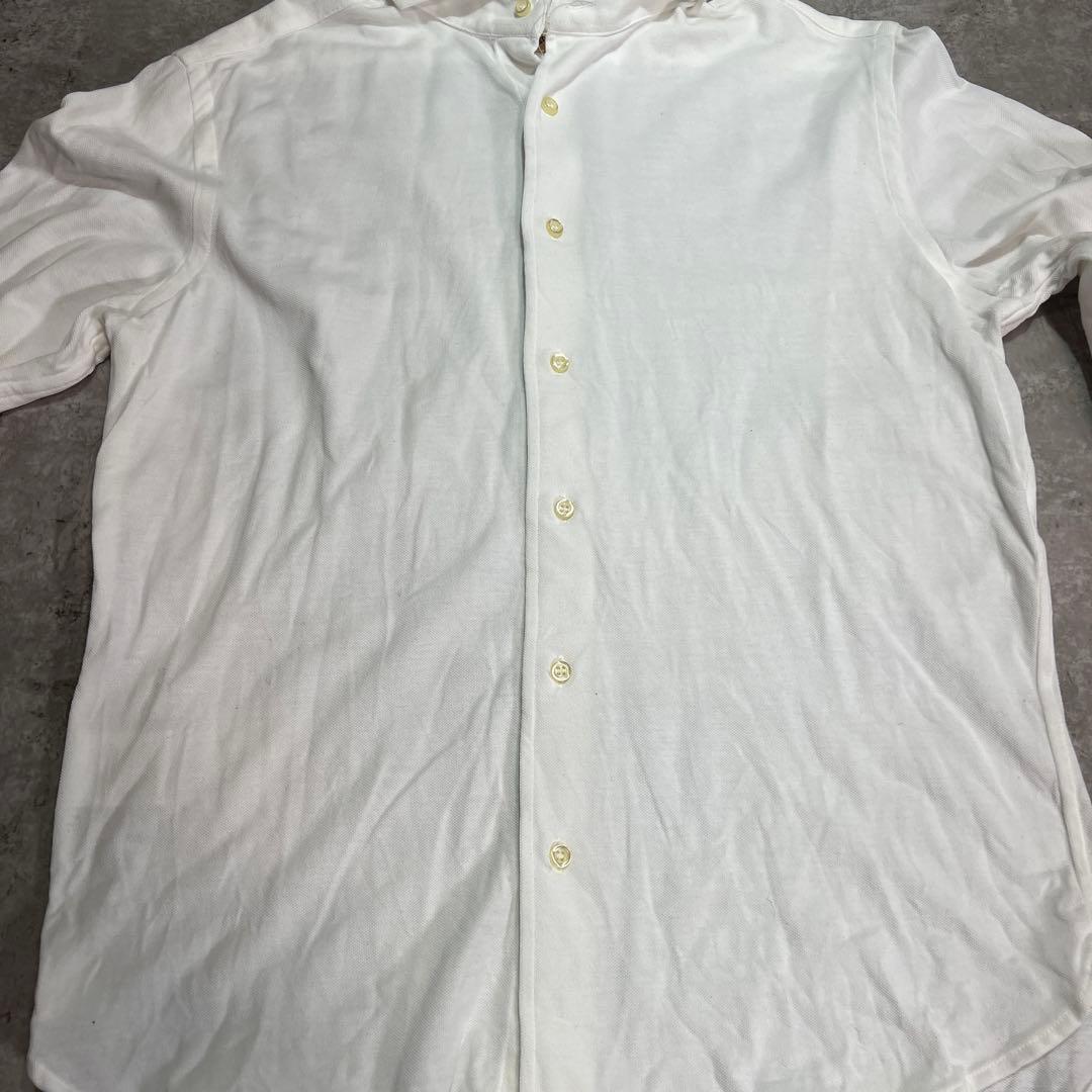 GUYROVER ギローバー カッタウェイ セミワイドカラー ホワイトイタリア