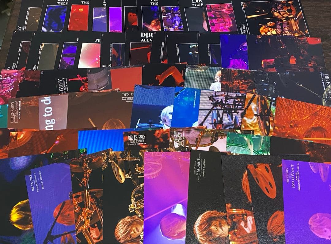 DIR EN GREY メモカ【Shinya】63枚セット