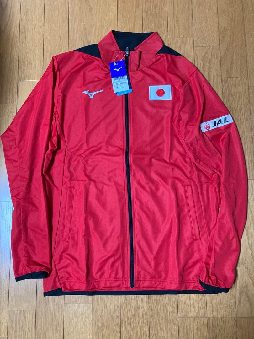 Mizuno 日本代表 ジャージ 赤