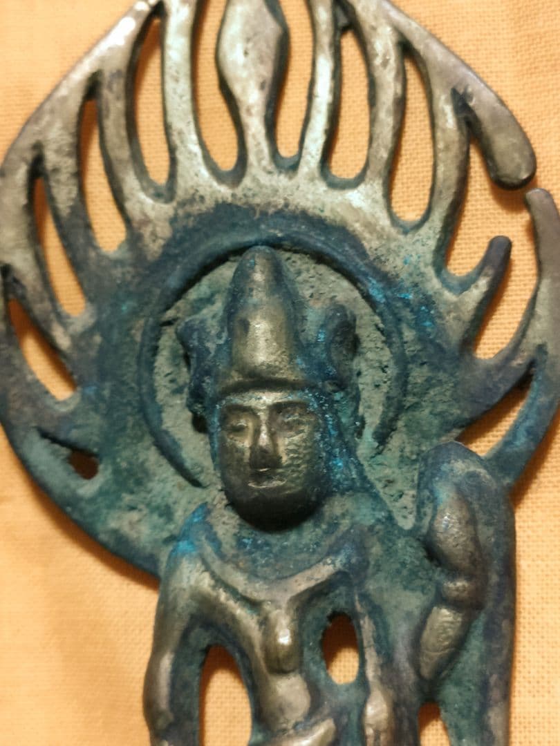 観音立像 古銅 統一新羅 北魏 朝鮮美術 中国美術 骨董アンティーク