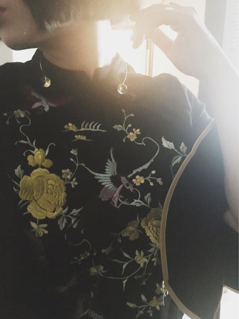 mother チャイナブラウス チャイナ風 平野紗季子 dept vtopia - メルカリ