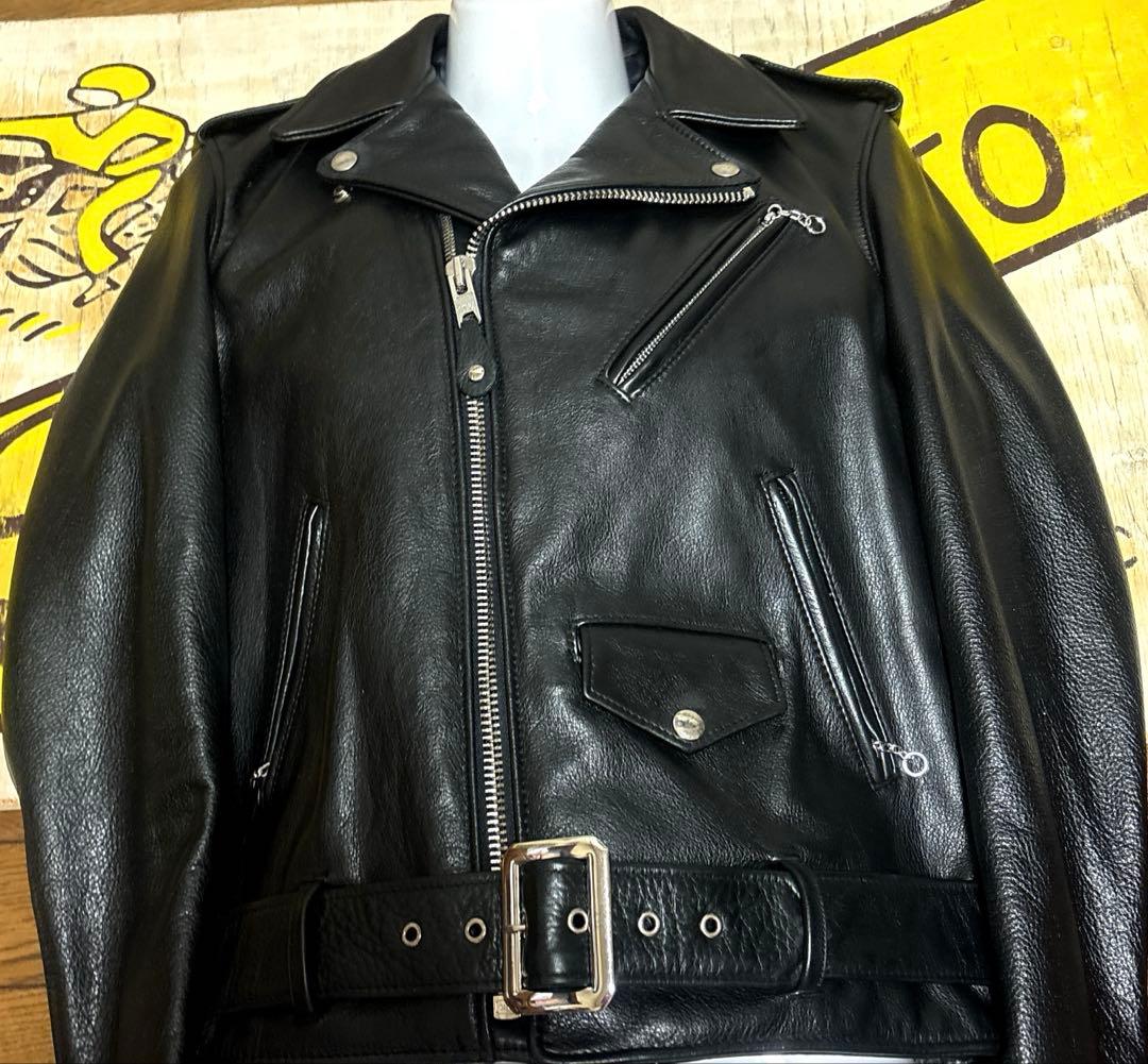 超美品‼️最新型schott516UST 38インチ ネイキッドレザー