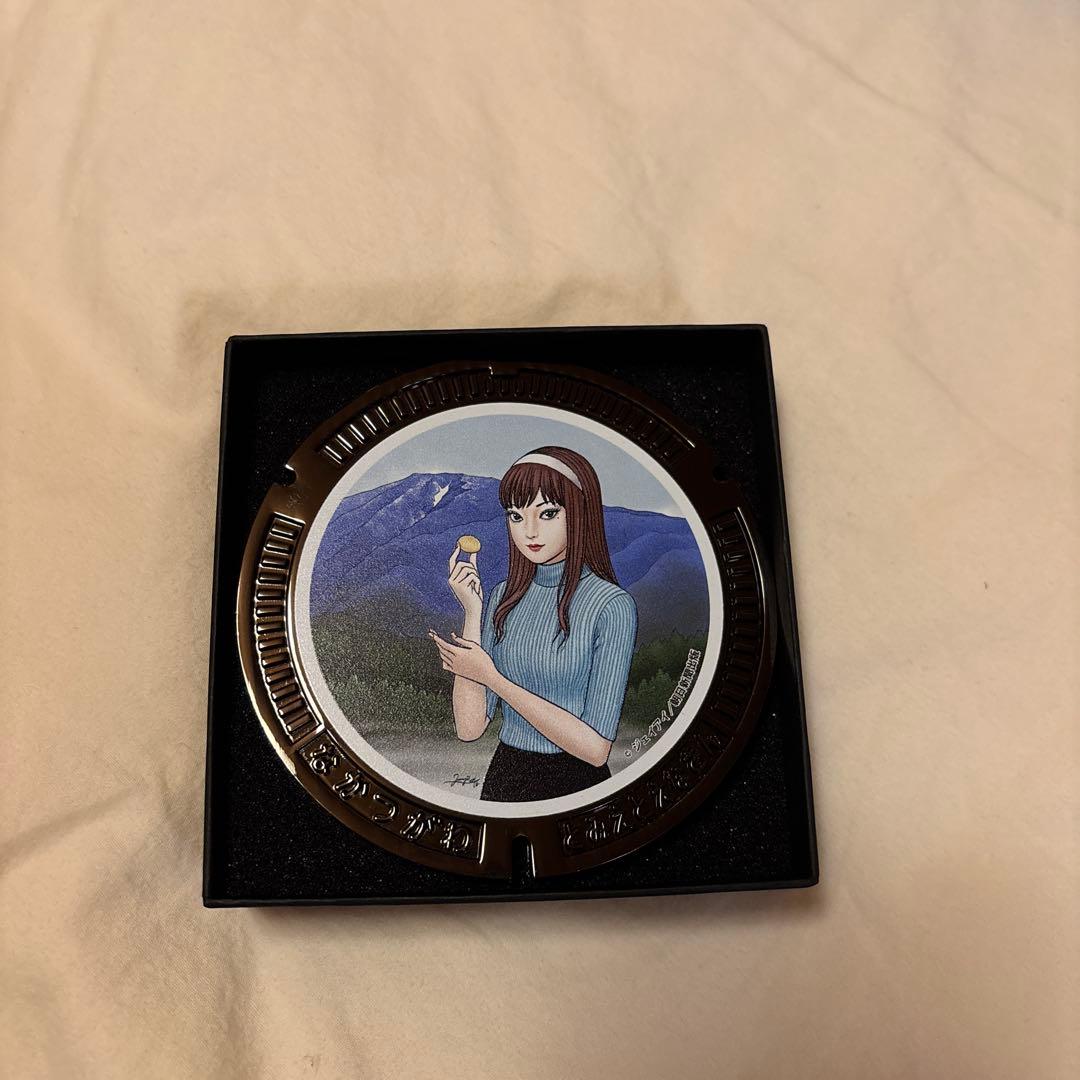 富江　ミニチュアマンホール　台座付き　伊藤潤二 中津川市