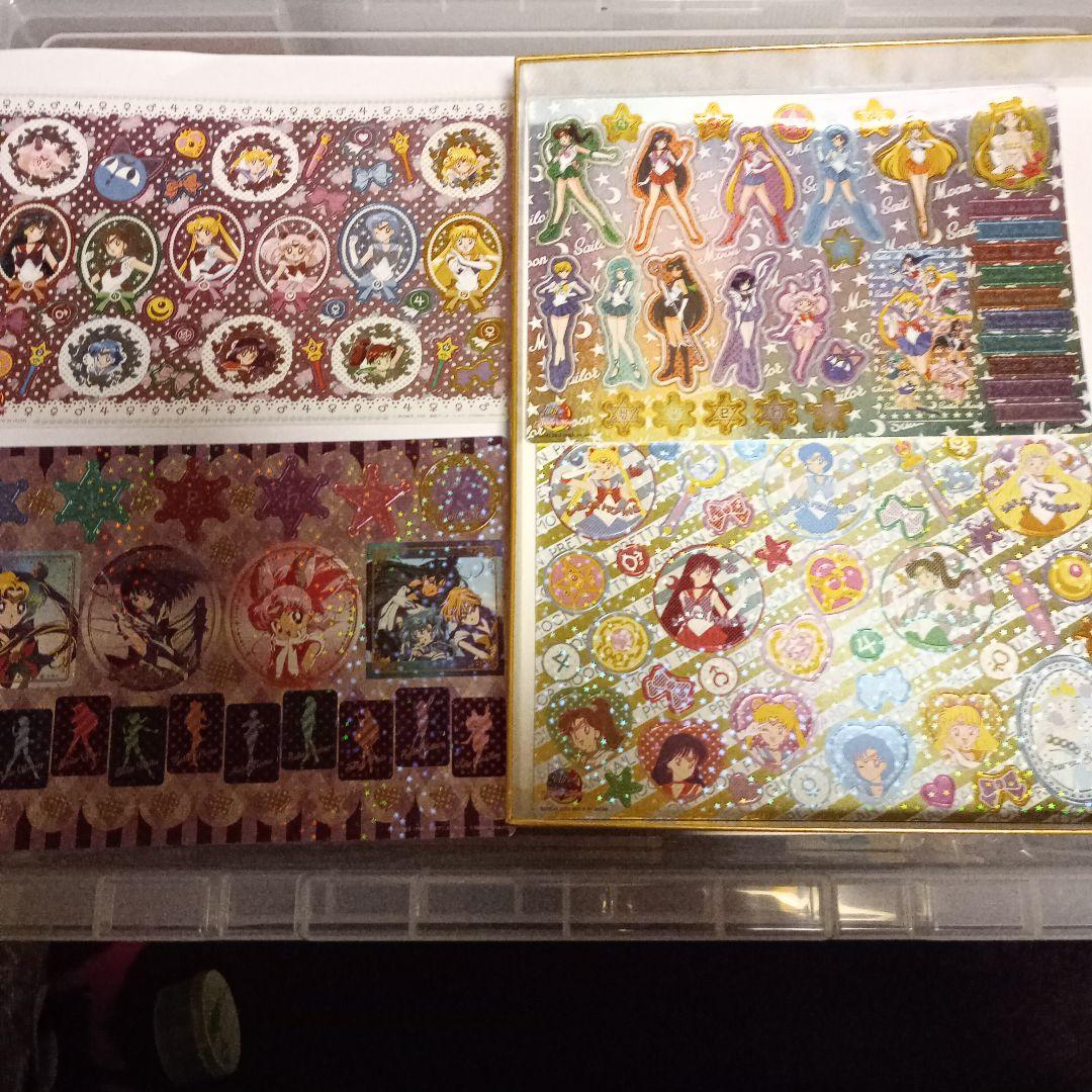 美少女戦士セーラームーン メタルシートステッカー全4種セット