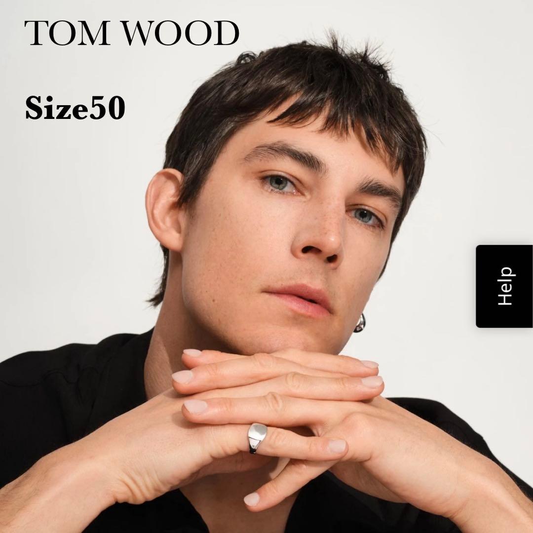 美品★TOM WOOD Mini SignetCushion リング50/10号