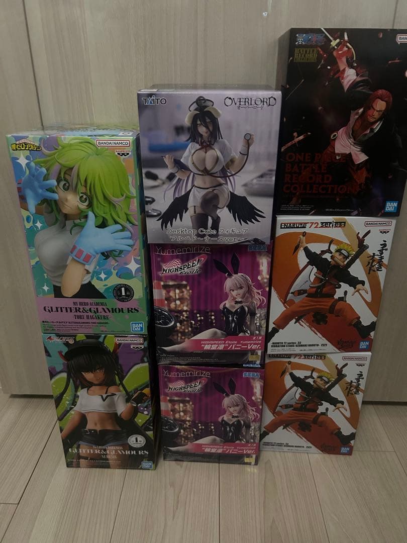 最新プライズフィギア8点