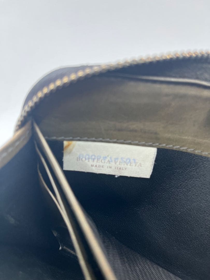 正規品✨ ボッテガヴェネタ イントレ ラウンドファスナー ジップ 801