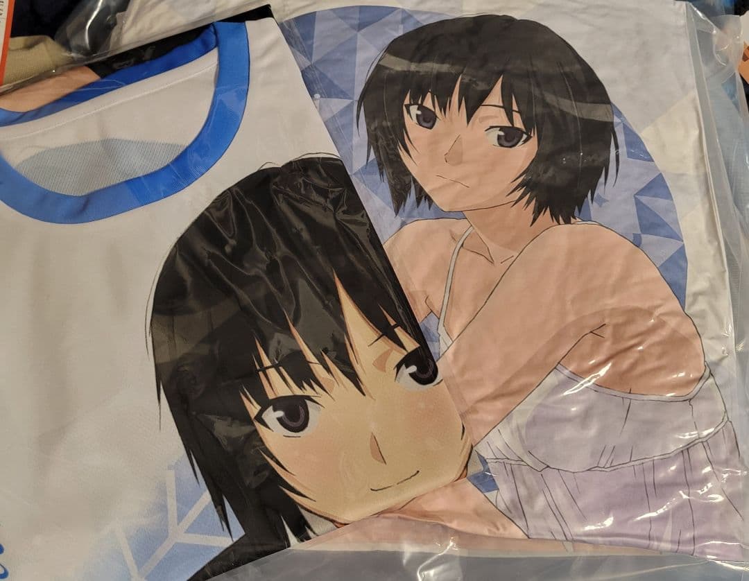 在庫ラスト　アマガミSS　15周年限定　グラフィックTシャツ　クッション　七咲逢