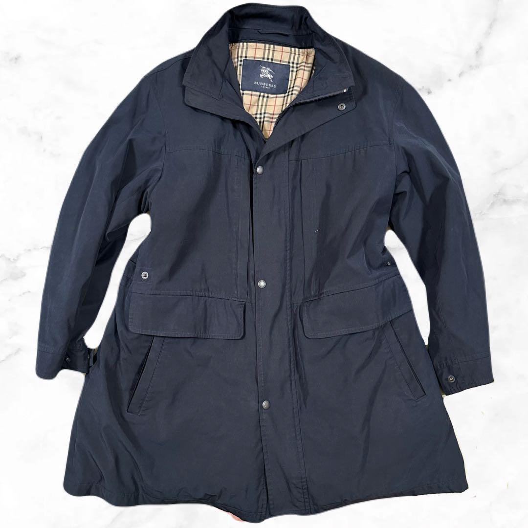 BURBERRY LONDON ノバチェック フーデッドコート M 4WAY - メルカリ