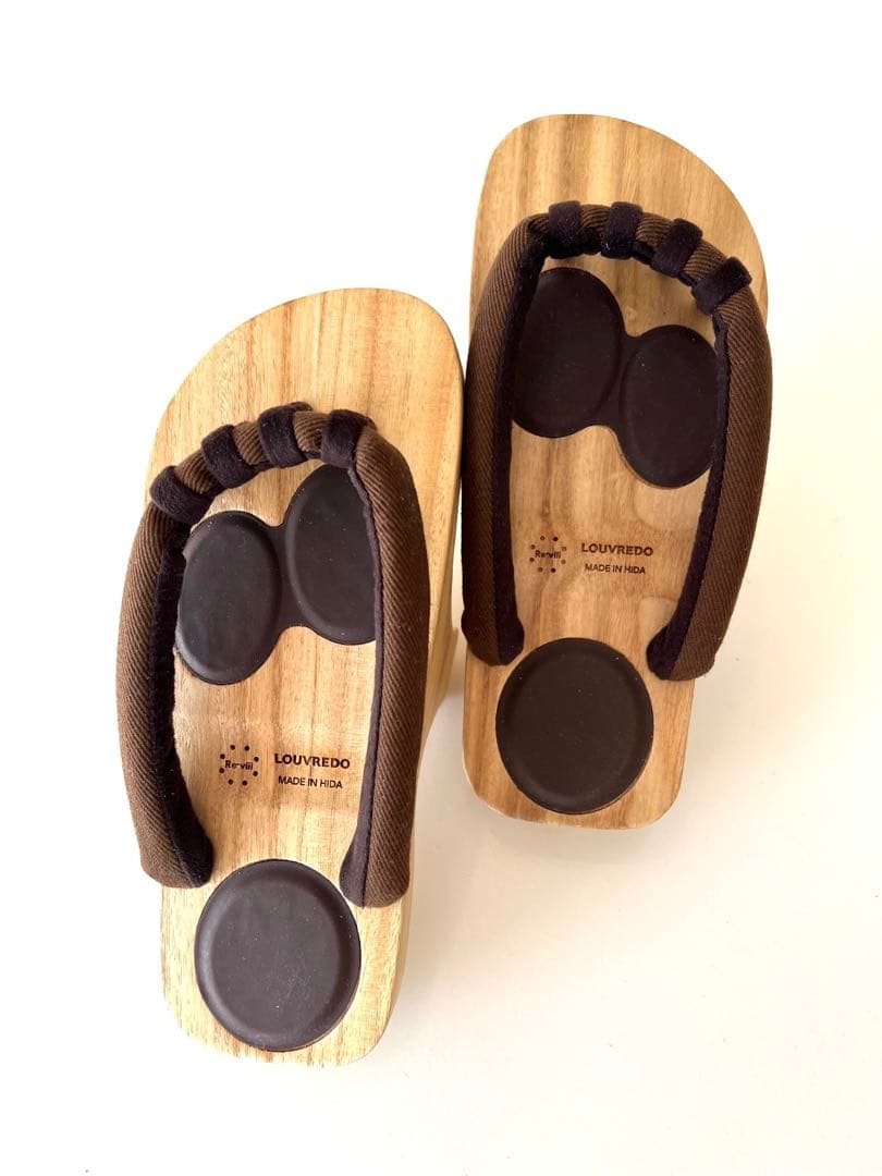 ルーヴルドー　レディース　あしゆびひろ下駄　サイズ　23.5