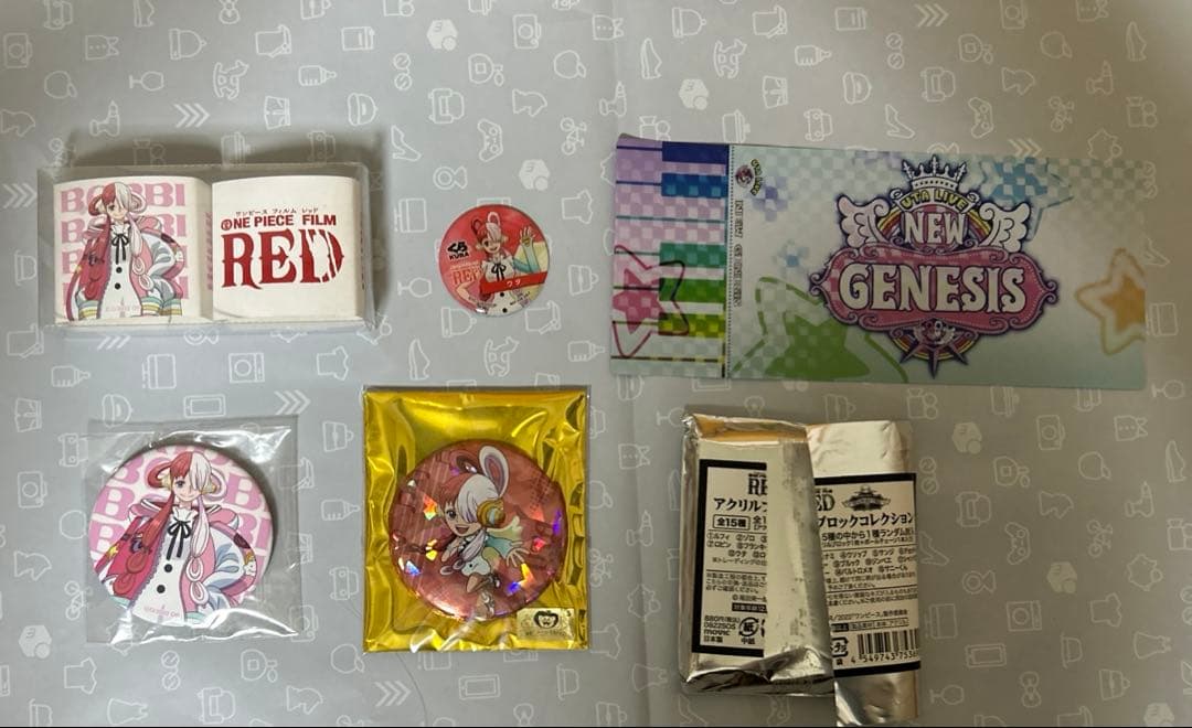 ONE PIECE FILM RED ウタ グッズ まとめ売り① - メルカリ