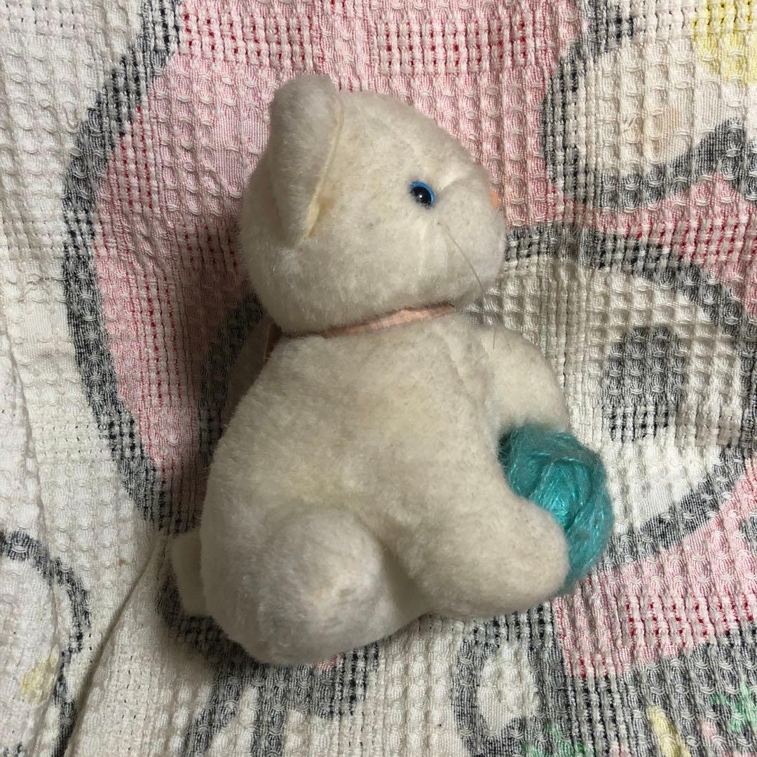 昭和レトロ ヴィンテージ 吉徳 白猫 ぬいぐるみ 中古品 - メルカリ