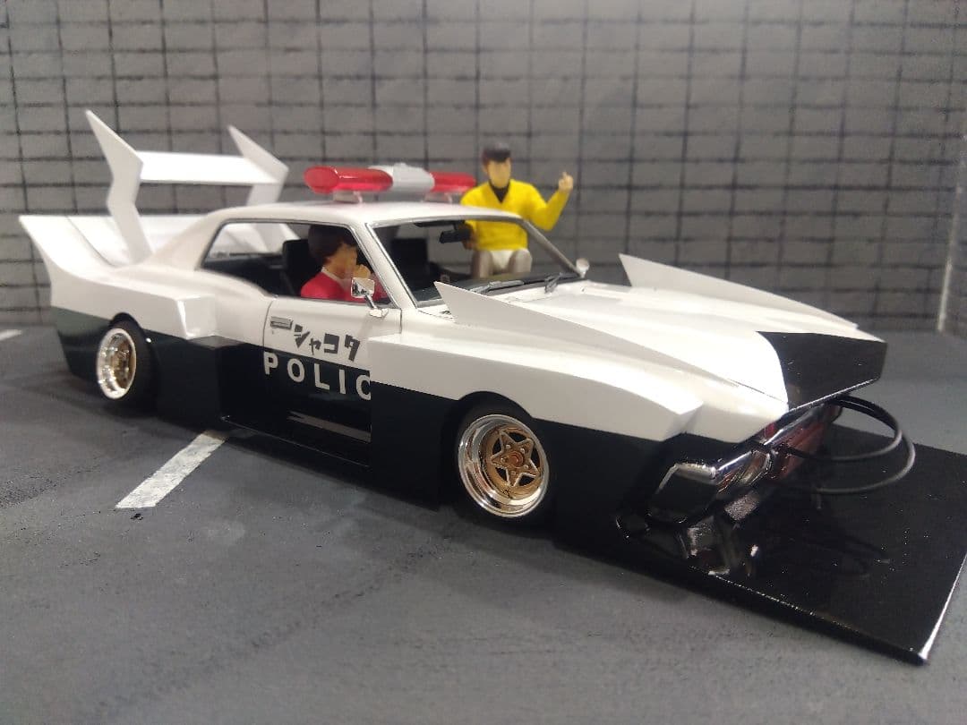 7*8様 アオシマ1/24セドリック330グロリア街道レーサー旧車シルエット