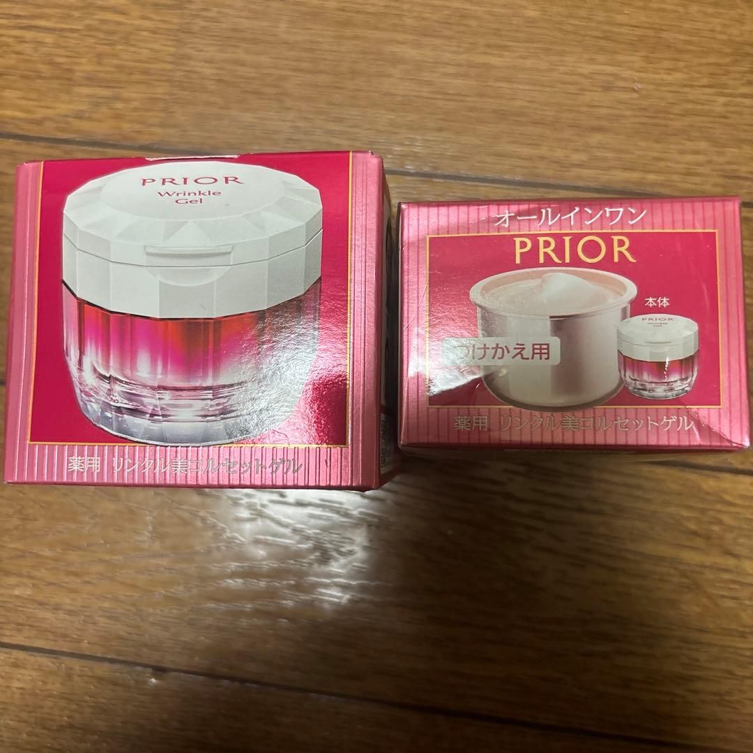 PRIOR リンクル美コルセットゲル　オールインワン セット