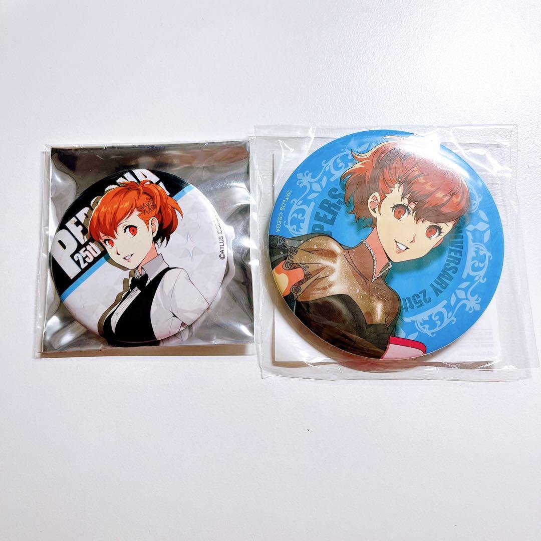 ペルソナ3 ハム子 カフェ セガラッキーくじ 缶バッジ セット - メルカリ