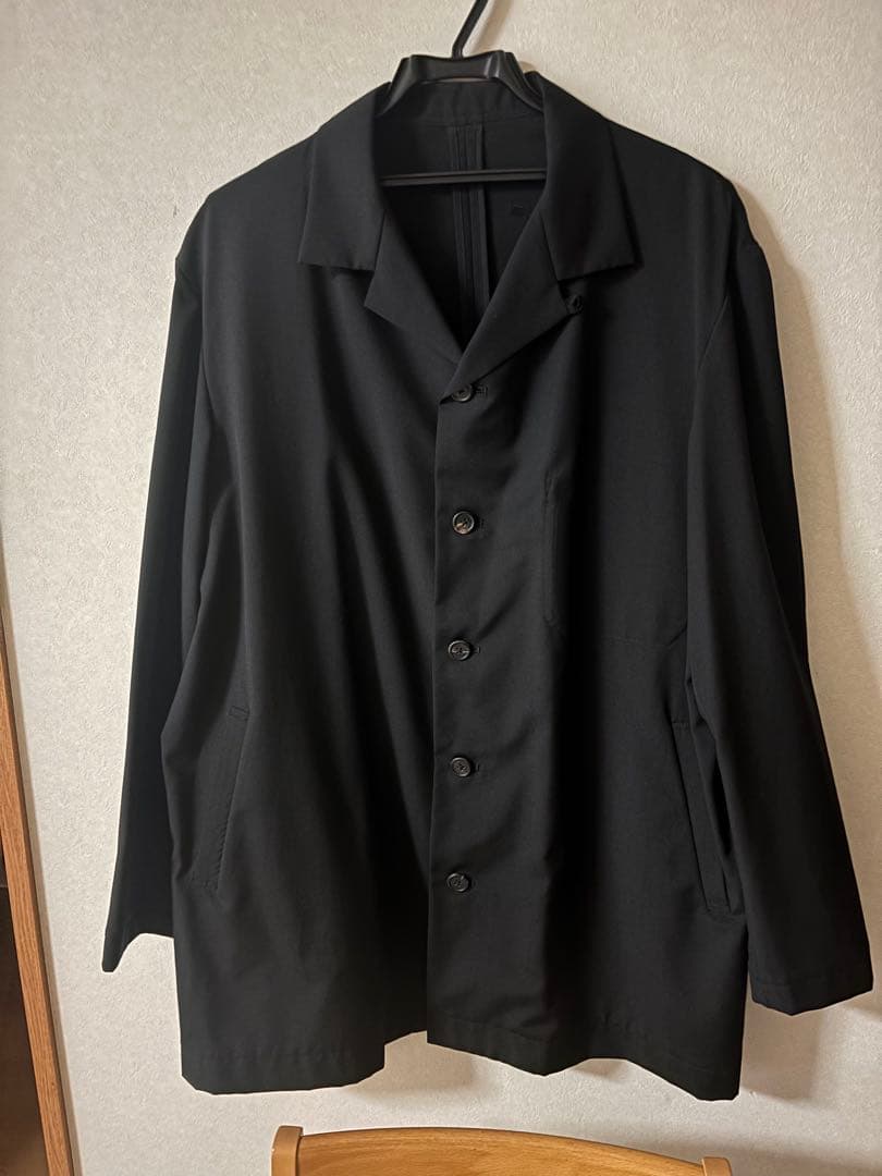 Y's for men ブラックボタンアップシャツ