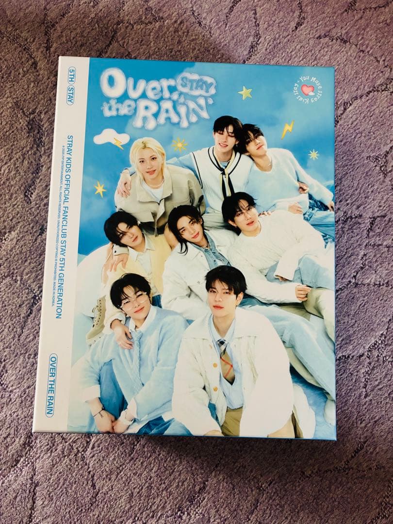 Over Stay the Rain 限定商品セット (韓国FC 5期キット) - メルカリ