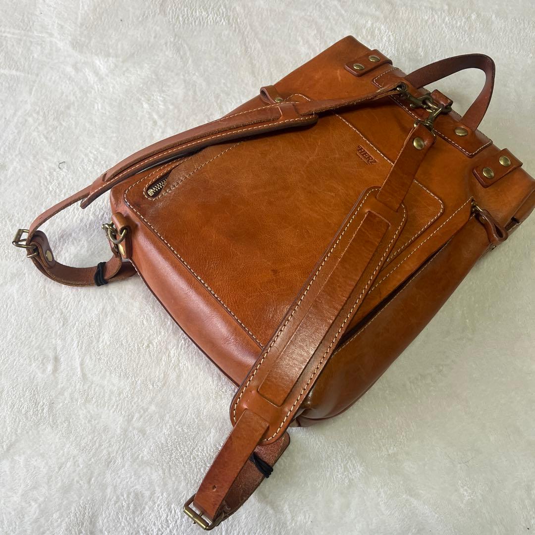 HERZ ラックスリュックW レザーバッグ バックパック 本革ビジネス