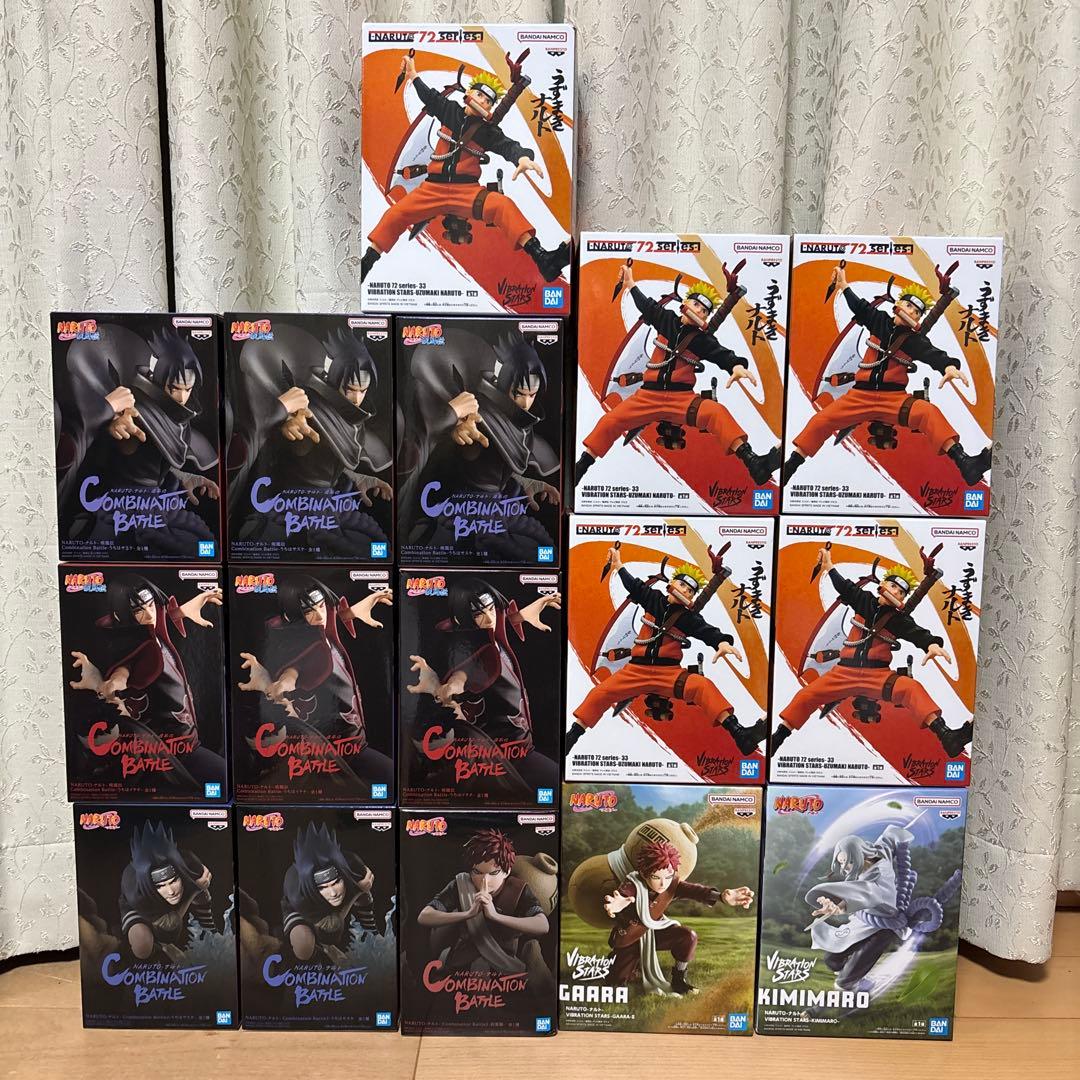 NARUTO プライズフィギュア　16個セット