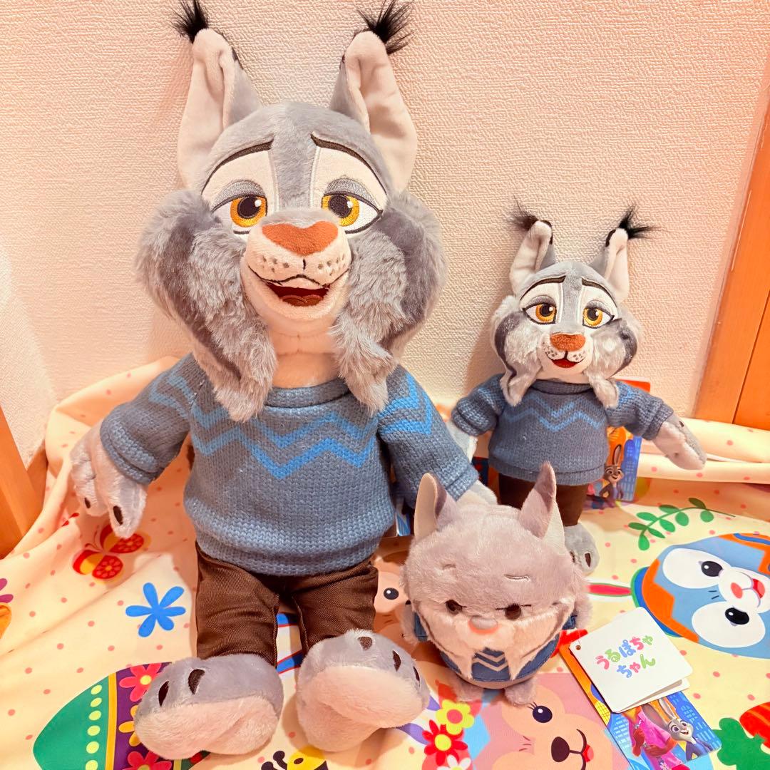 ズートピア パウバート ぬいぐるみ 3点セット - メルカリ