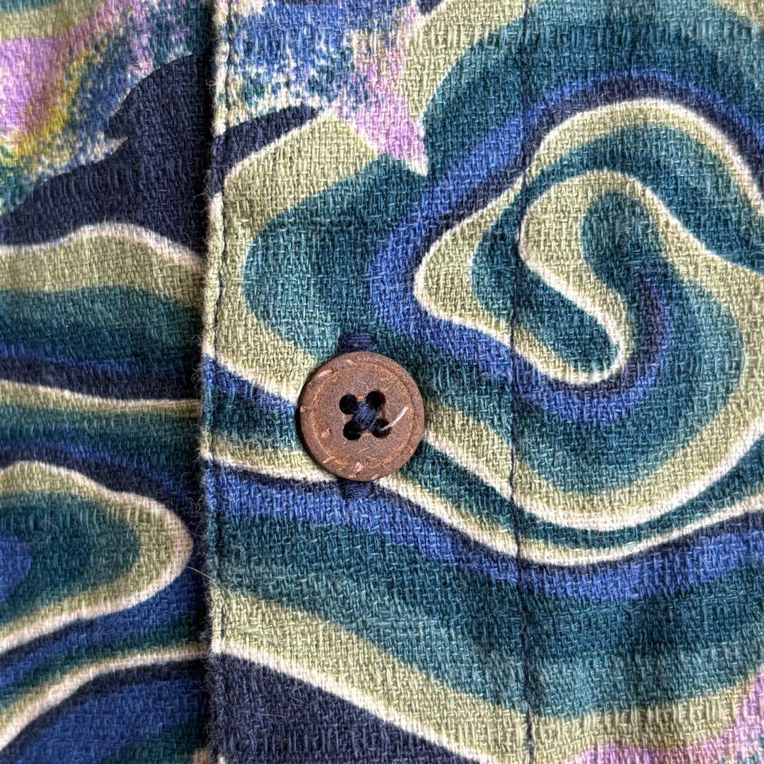 1990s patagonia a/c shirt Java Fish 渦巻き - メルカリ