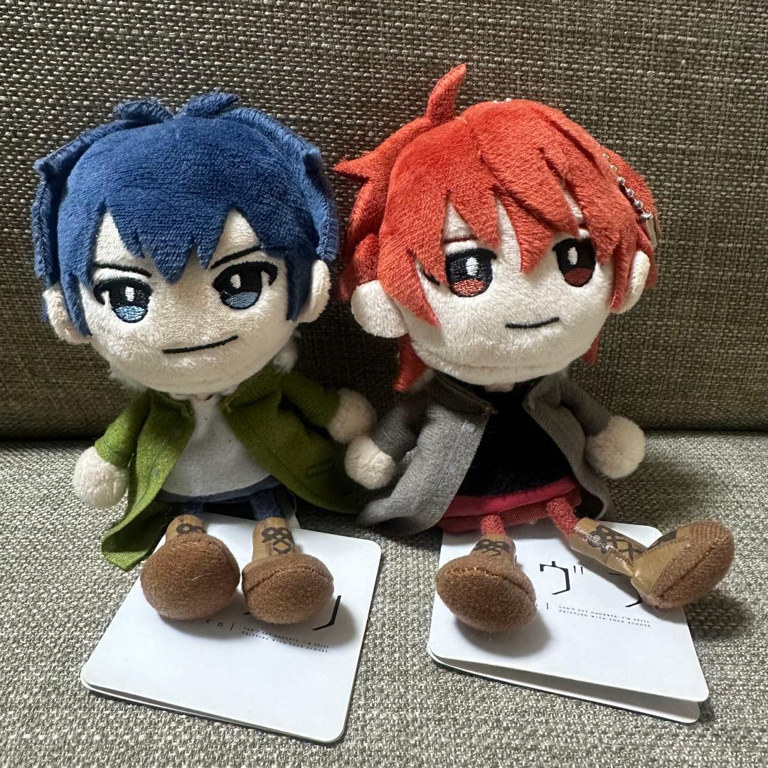 ギヴン ぱぺっとちゃーむ 佐藤真冬 上ノ山立夏セット ぬいぐるみ