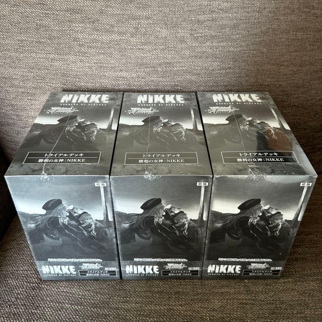 勝利の女神 NIKKE トライアルデッキ 未開封 - メルカリ
