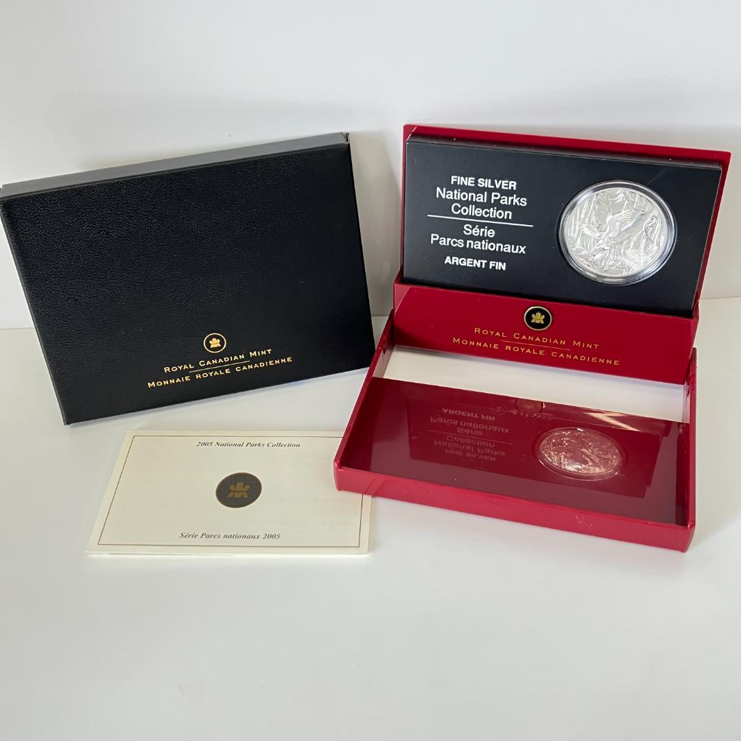 カナダ王立造幣局発行 国立公園コレクション 20ドル銀貨 2005年 - メルカリ