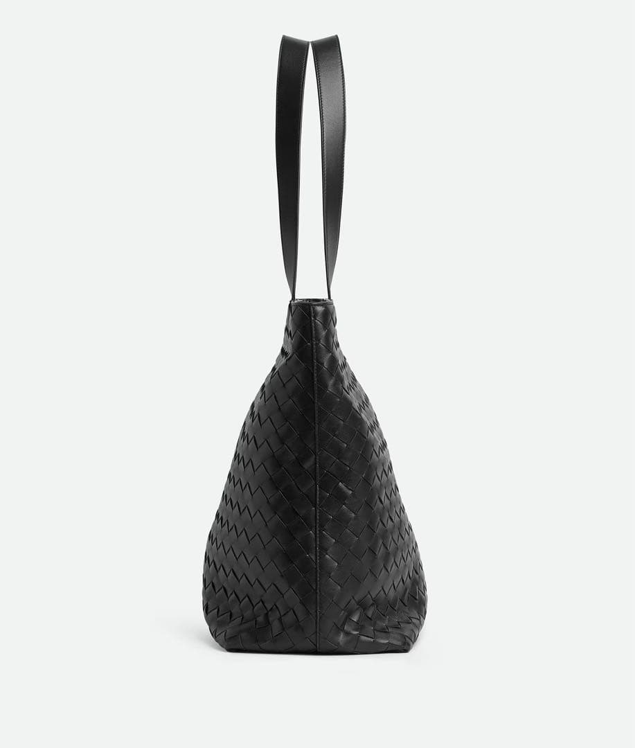 新品ボッテガべネタ ラージ イントレチャート ファスナー トートバッグ