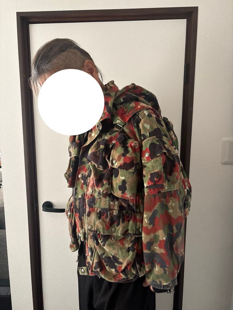 スイス軍！アルペンカモのデイリュックつきサバゲーウェア