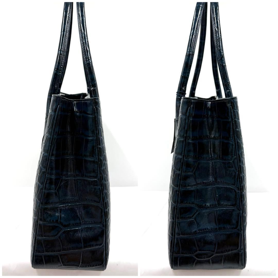 ✨極美品✨HAMANO ハマノ Dupré デュプレ トートバッグ ネイビー