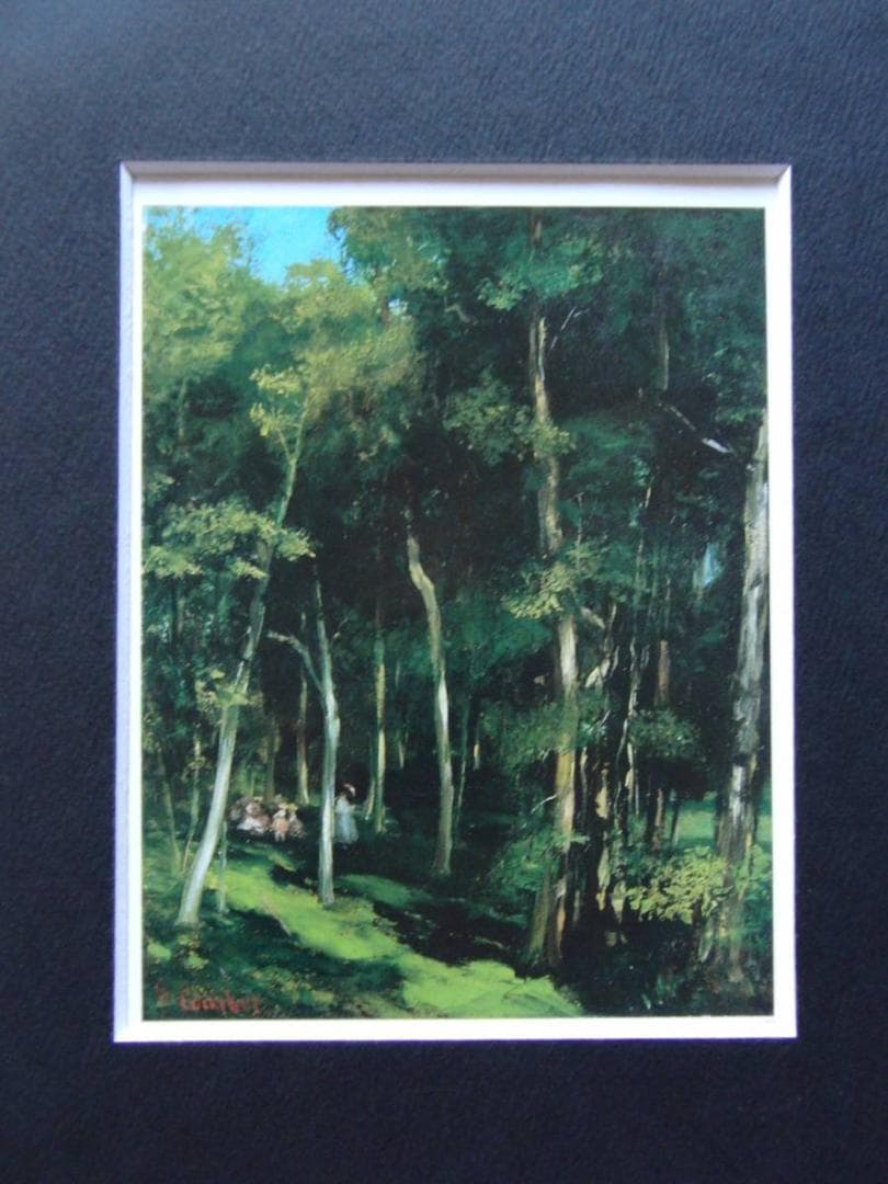 ギュスターブ・クールベ、ポール＝ベルトーの森の木陰：踊る子供たち