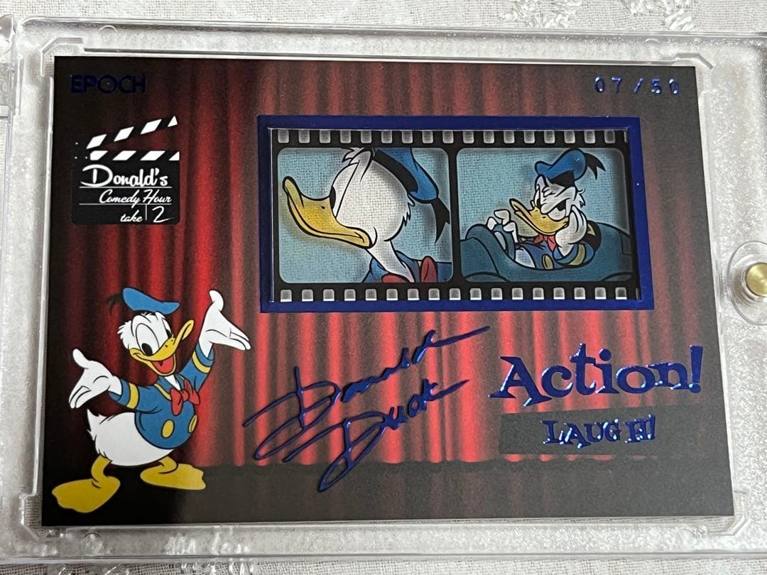 ドナルドダック 90周年プレミアムコレクションカード エポック社
