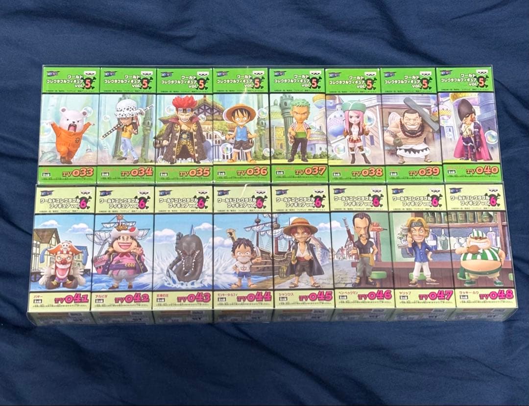 ワールドコレクタブルフィギュア　ワンピース　vol.5 vol.6