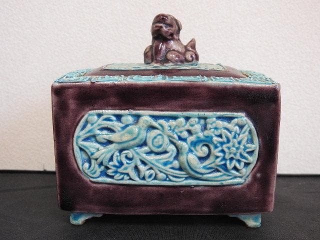 偕楽園香炉　獅子　MA579