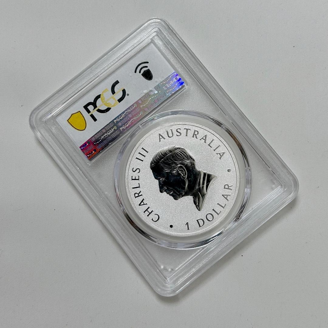 2024年 オーストラリア　コアラ PCGS MS70 1$1oz