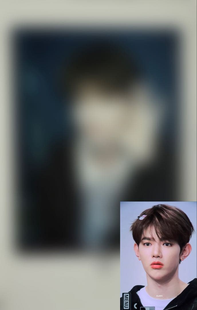 ゼベワン　ジャンハオ　 チェキ　ポラロイド　zhang hao polaroid