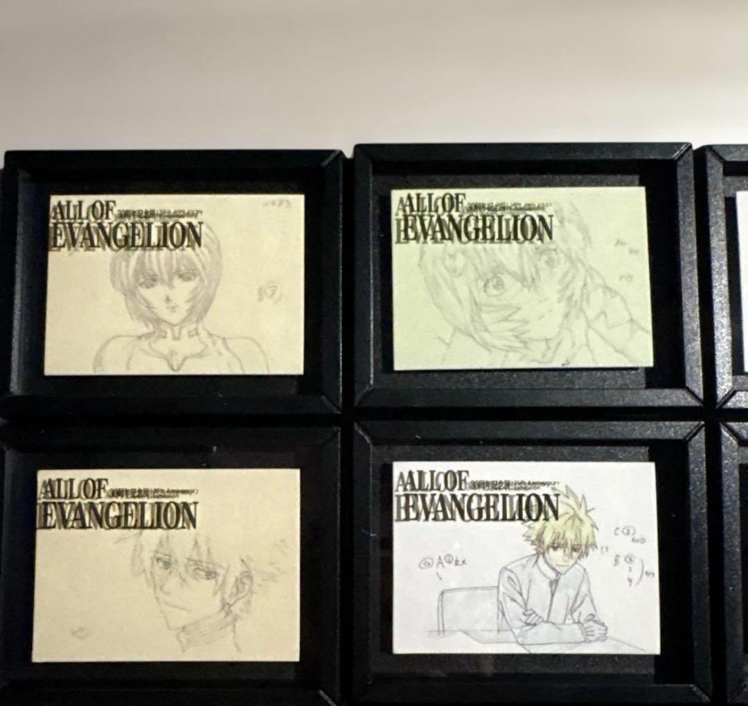 エヴァンゲリオン30周年記念展 アクリルマグネット 全10種セット