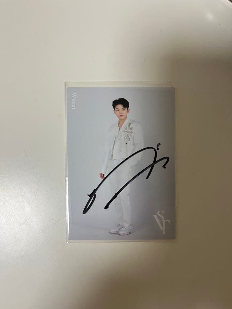 SEVENTEEN セブチ Woozi ウジ 2020 ドーム サイン トレカ