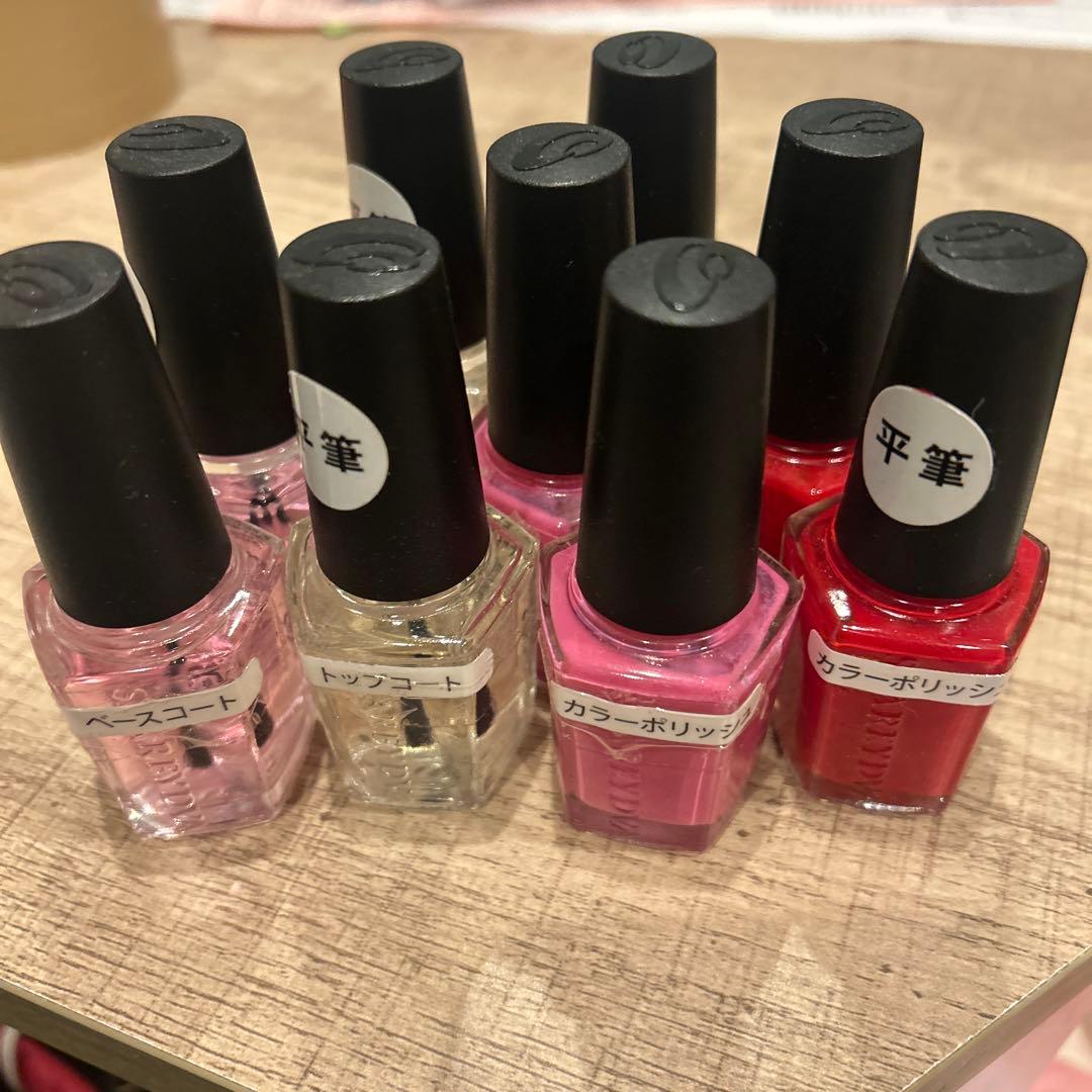 ネイル検定セット バッグ付き