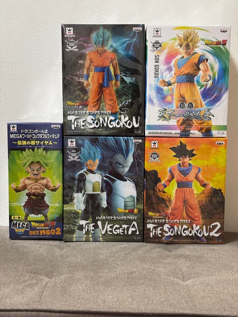 ドラゴンボールZ MASTER STARS PIECE フィギュア 5個