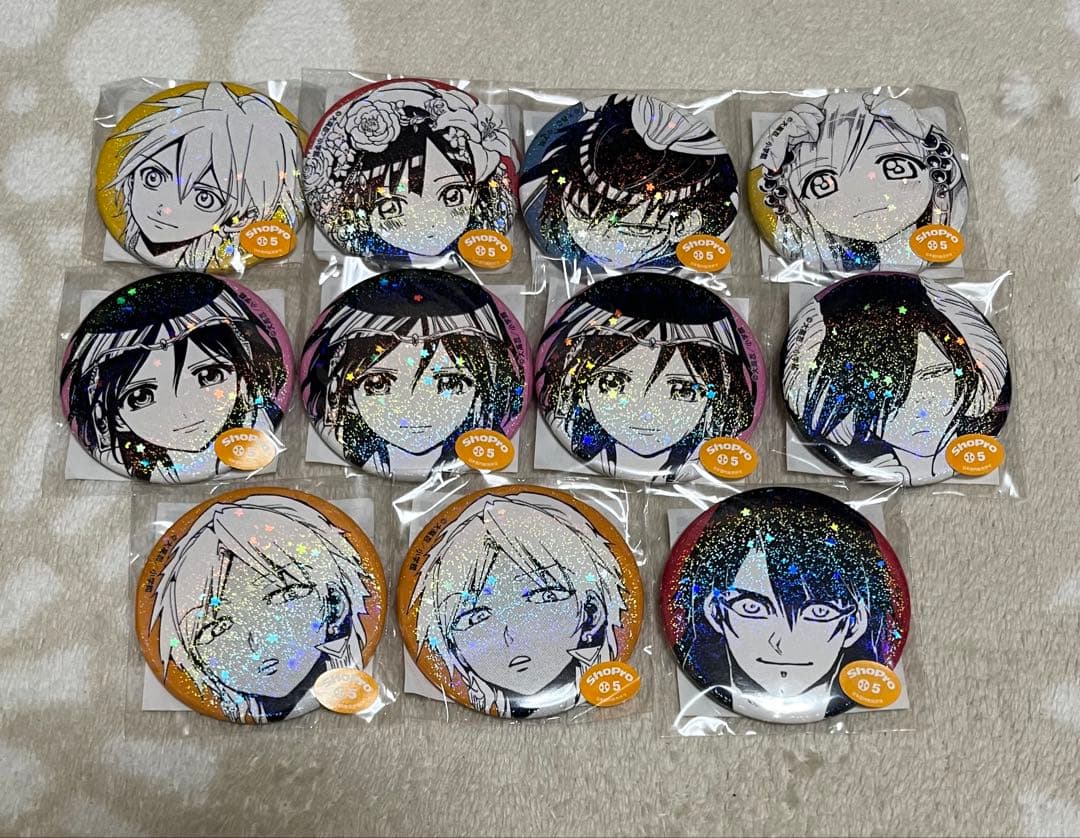 マギ くじメイト E賞 ホログラム缶バッジ 第2弾 くじメイト】『マギ』 くじメイト【第2弾】 | アニメイト