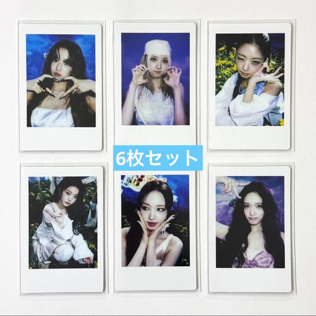 IVE secret yetimall ラキドロ限定 チェキトレカ ６枚セット