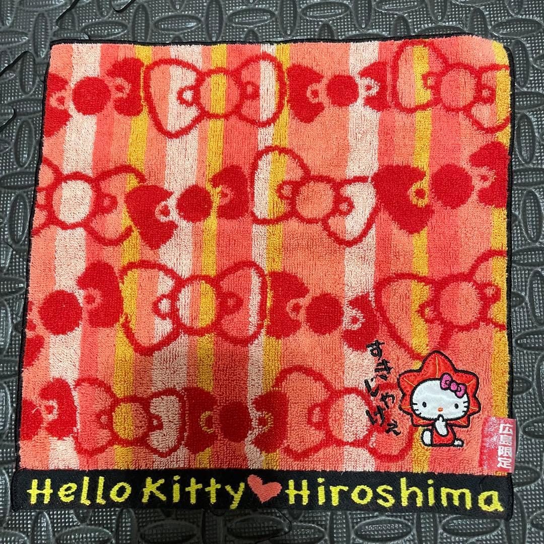 ハローキティ ご当地 ハンカチ 広島県 - メルカリ