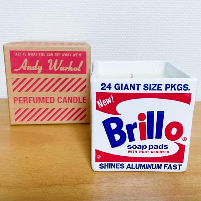 Andy Warhol x Ligne Blanche Brillo キャンドル
