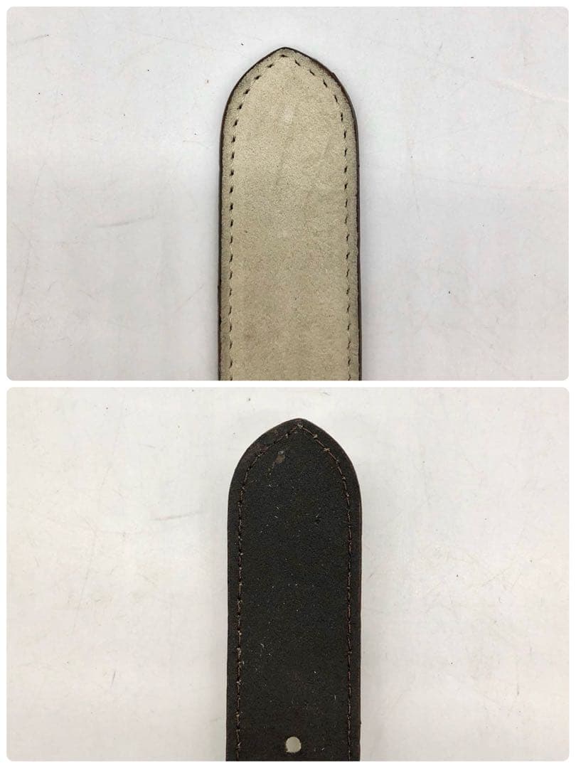 美品】ヴェルサーチ ベルト メデューサ スウェード ベージュ ゴールド