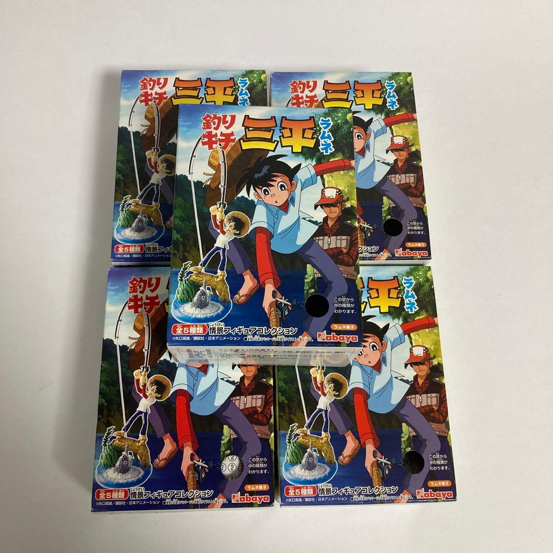 釣りキチ三平 情景フィギュア 5種 コンプリートセット - メルカリ