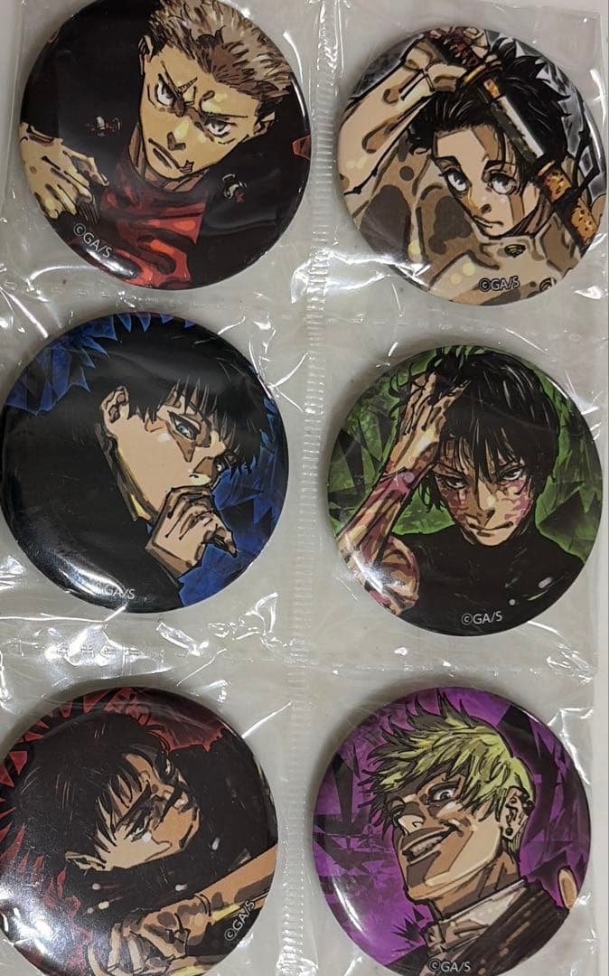呪術廻戦 缶バッジ 6個セット ジャンプGIGA 付録 - メルカリ