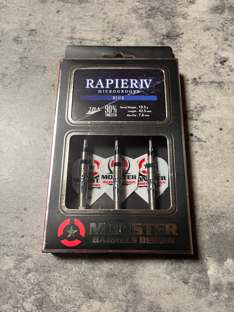 ダーツ MONSTER BARRELS DESIGN RAPIERIV MG BLUE