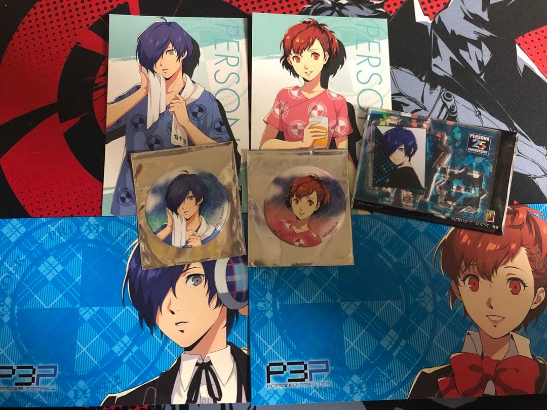 ペルソナ3 男女主人公　極楽湯　神戸観光局 コラボイベント『ペルソナ』シリーズ×神戸観光局 Journey to KOBE 2月